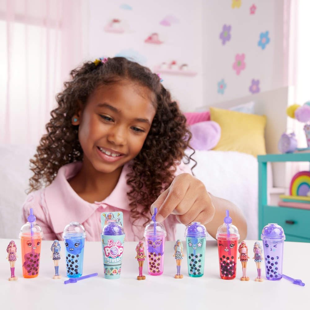 Barbie Mini Barbie Land 5-Pack Pop Reveal Dolls