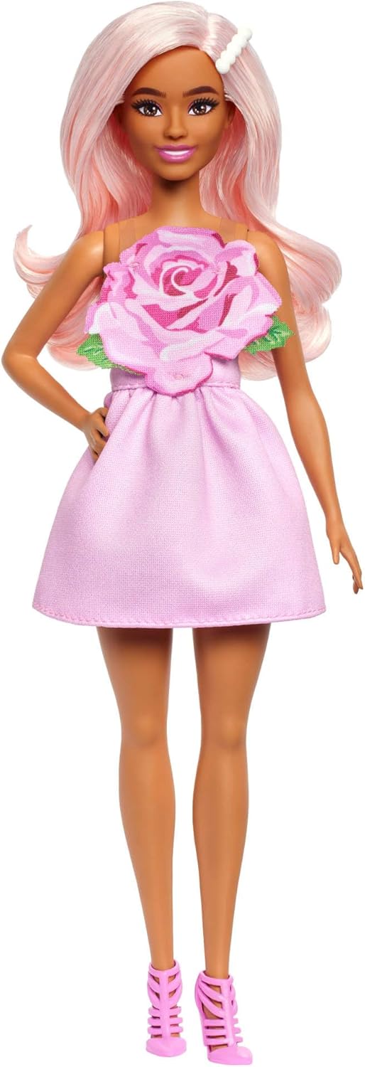 Barbie Fashionistas Doll in Strapless Pink Dress