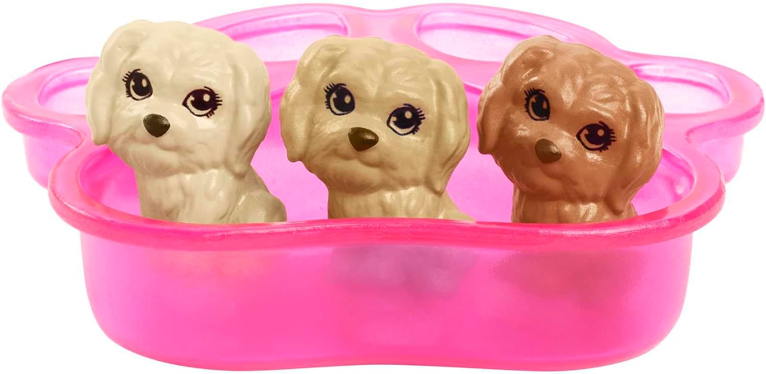 Barbie Doll & Pets – Newborn Pups