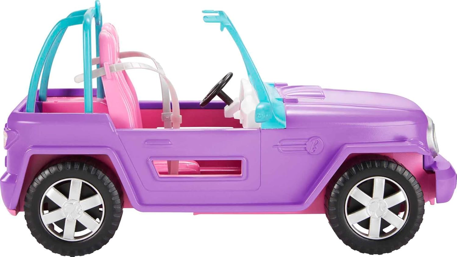 Barbie Off-Road Vehicle | Purple with Pink Seats | Rolling Wheels | Ages 3–7
