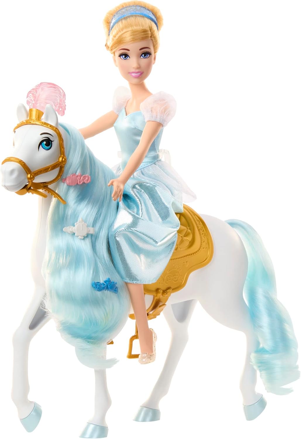 Disney Princess Cinderella Doll & Horse Set | Inspired by Disney’s Cinderella | Ages 3+