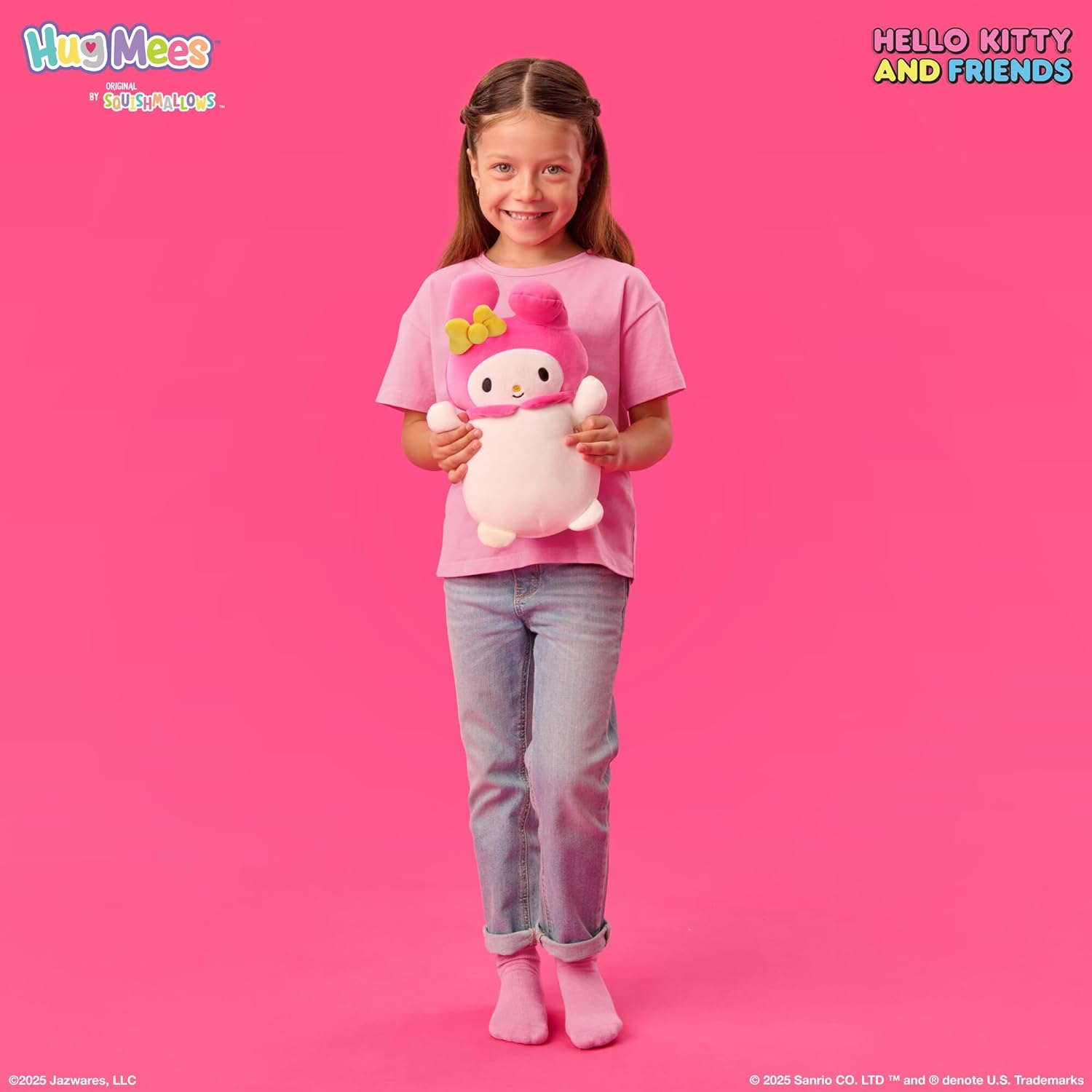 Squishmallows Hello Kitty and Friends My Melody HugMees