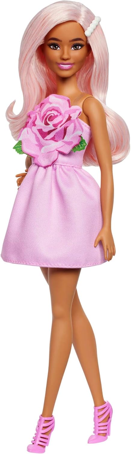 Barbie Fashionistas Doll in Strapless Pink Dress