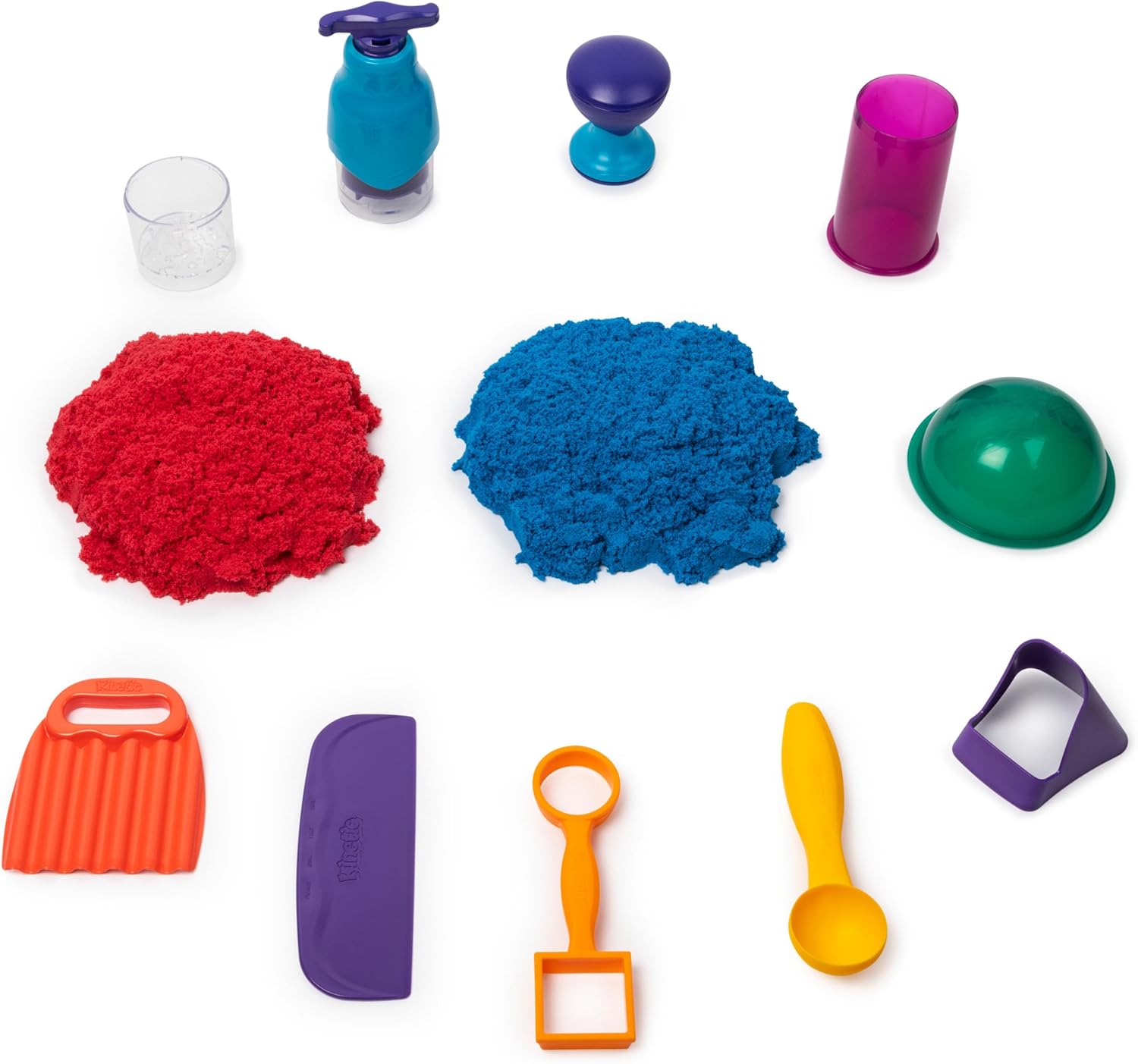 Kinetic Sand, Sandisfying Set with 907g of Sand and 10 Tools