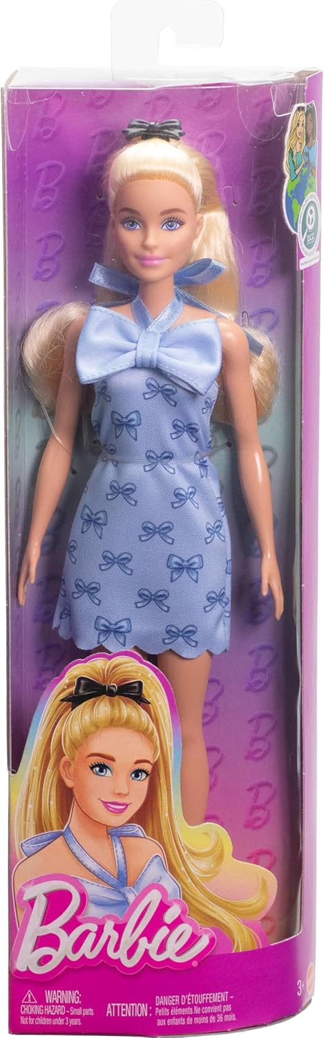 Barbie Fashionistas Doll in a Blue Halter Dress