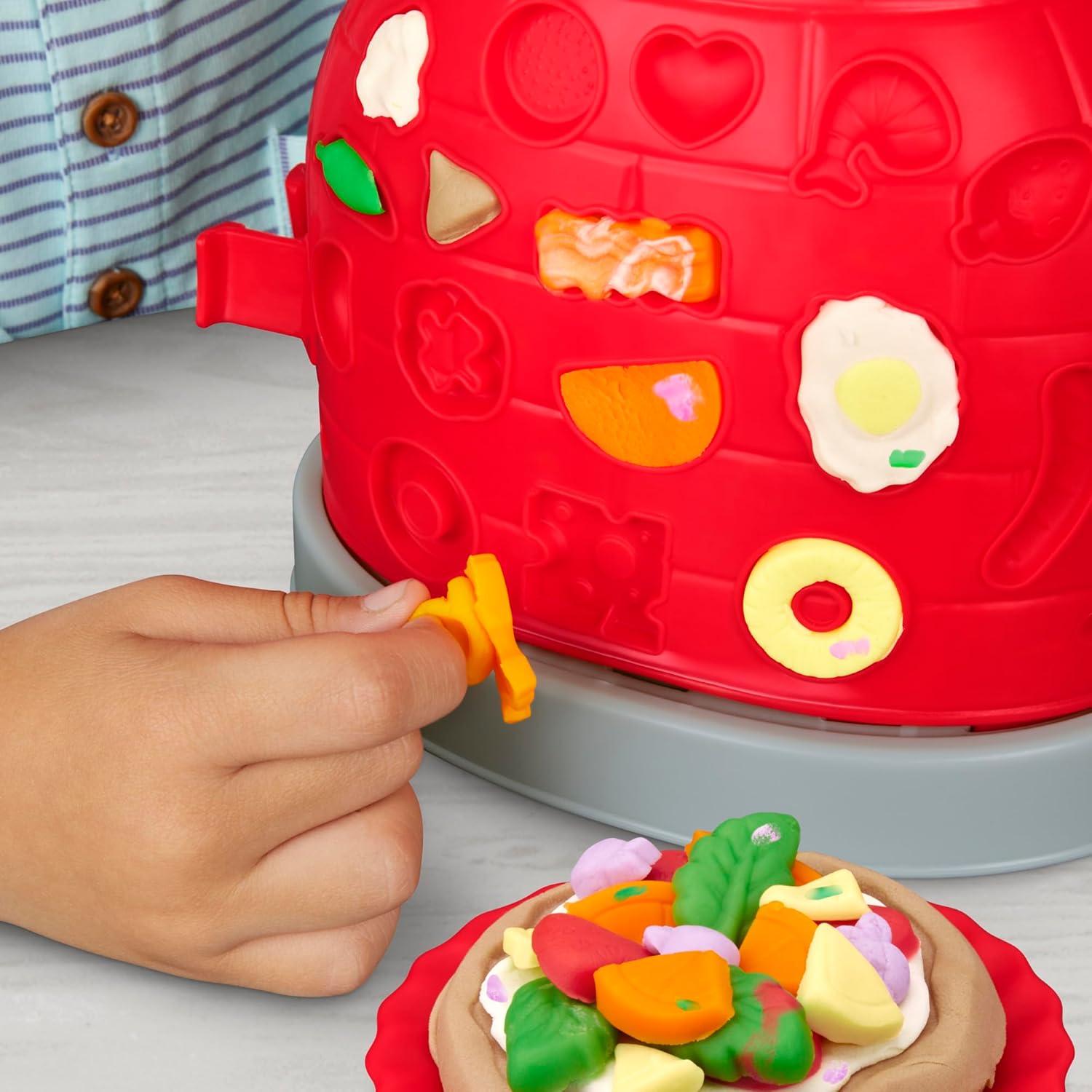 Play-Doh Kitchen Creations Pizzaofen-Spielset | Stellen Sie sich vor, Sie spielen Pizzabäcker | Kunst- und Bastelspielzeug für Kinder ab 3 Jahren