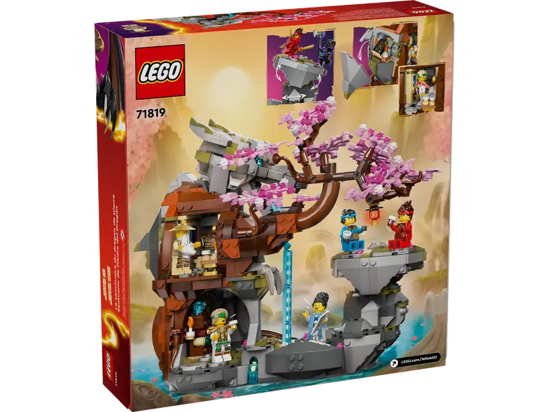 LEGO NINJAGO Unleash Epic Ninja Adventures with the Dragon Stone Shrine