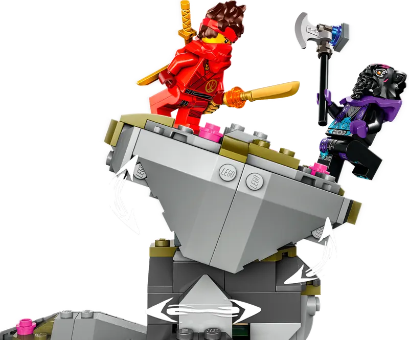 LEGO NINJAGO Unleash Epic Ninja Adventures with the Dragon Stone Shrine