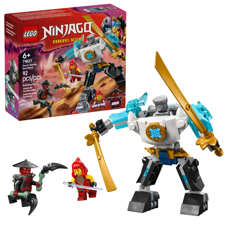 LEGO NINJAGO Zane’s Elemental Battle Mech (71827)