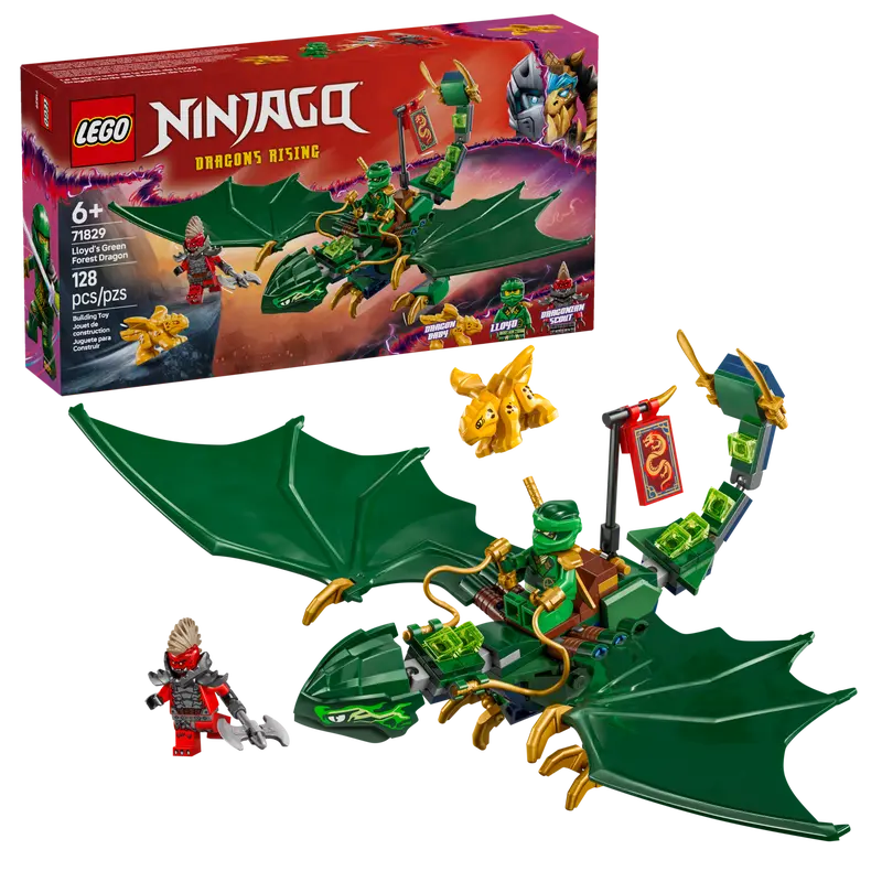 LEGO NINJAGO Lloyd’s Elemental Earth Dragon (71829)
