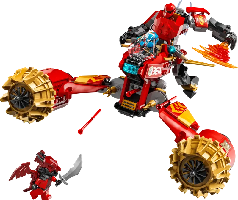 LEGO NINJAGO Kai’s Elemental Dragon vs. The Dragon Warrior (71830)