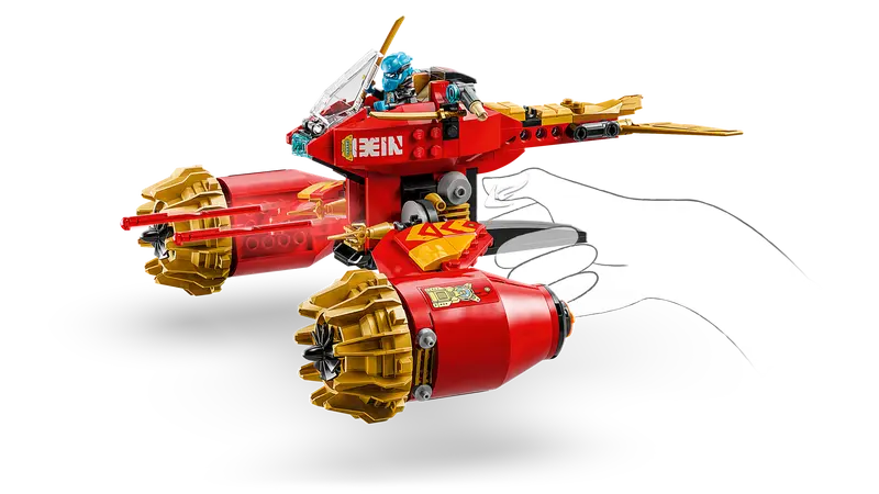 LEGO NINJAGO Kai’s Elemental Dragon vs. The Dragon Warrior (71830)