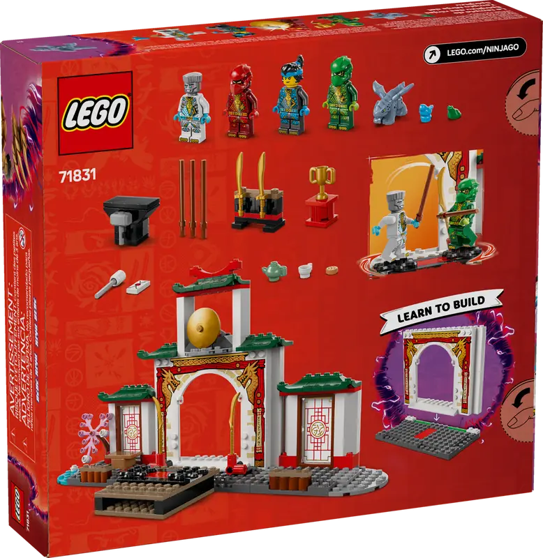 LEGO NINJAGO Temple of the Ninja Spinjitzu (71831)