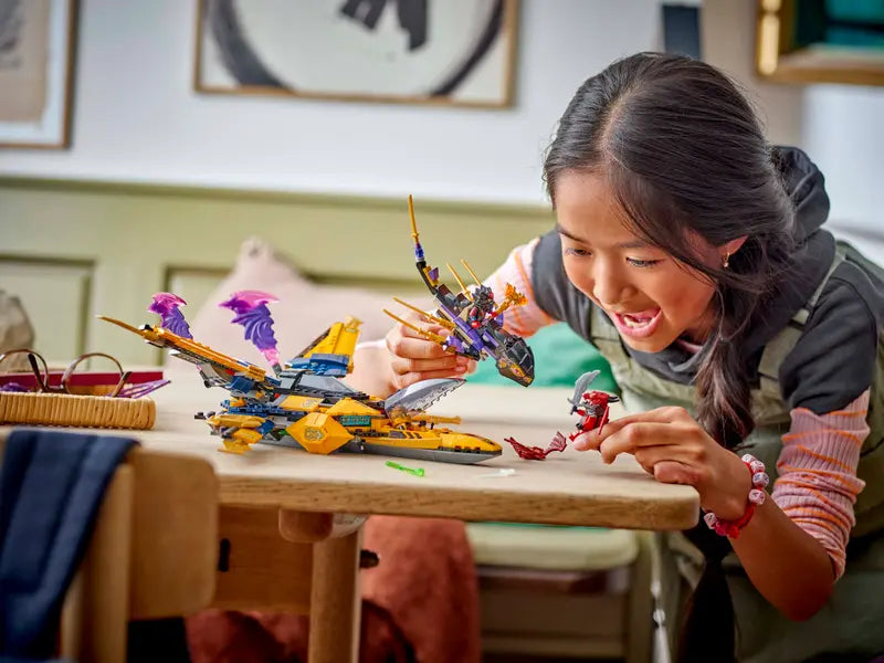 LEGO NINJAGO Ras and Arin’s Storm Stunt Plane (71833)