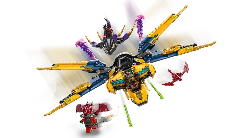 LEGO NINJAGO Ras and Arin’s Storm Stunt Plane (71833)