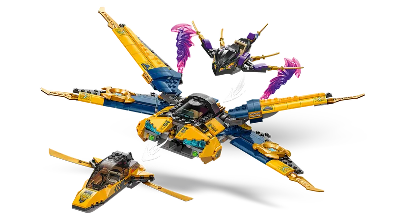 LEGO NINJAGO Ras and Arin’s Storm Stunt Plane (71833)