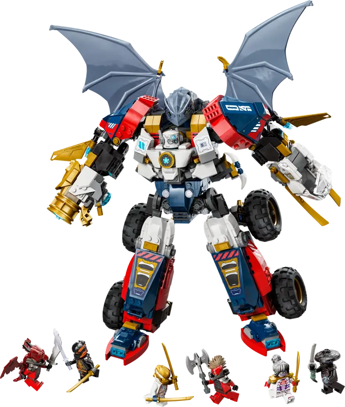 LEGO NINJAGO Zane’s Ultra Combo Mech 4-in-1 (71834)