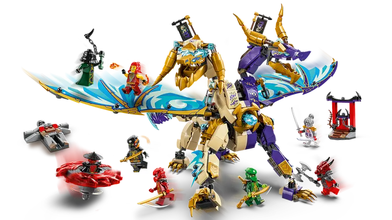 LEGO NINJAGO Elemental Dragon vs The Empress Mech