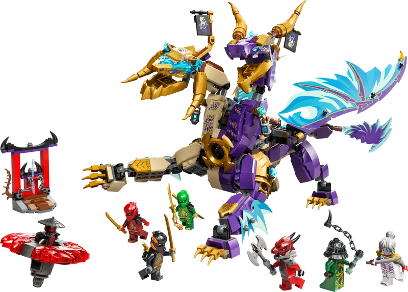 LEGO NINJAGO Elemental Dragon vs The Empress Mech