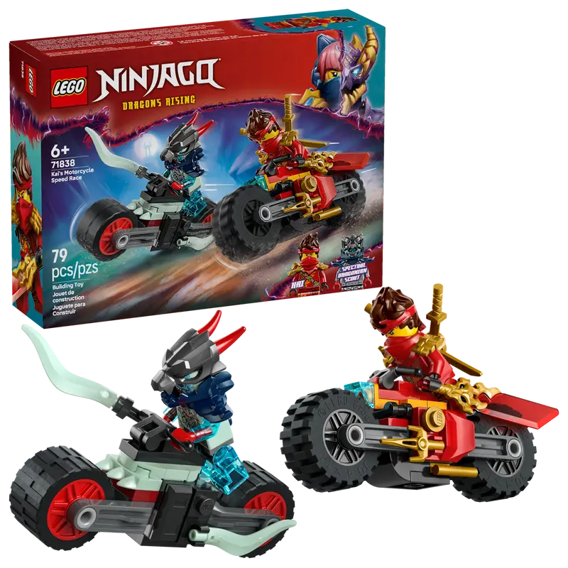 LEGO NINJAGO Kai’s Rising Dragon Race Bike (71838)