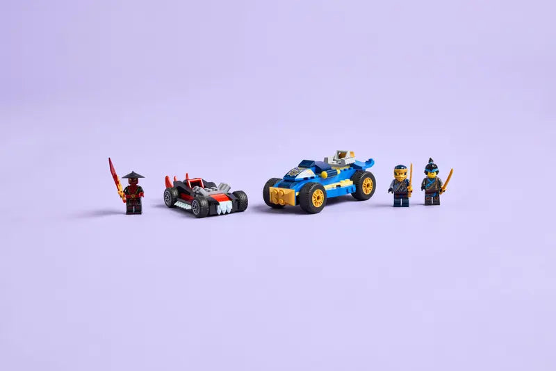 LEGO NINJAGO Rogue vs. Drix Race Car Battle (71840)