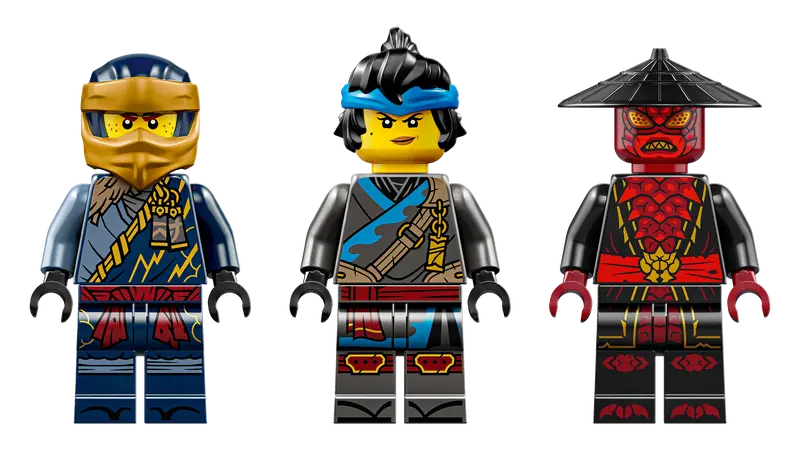LEGO NINJAGO Rogue vs. Drix Race Car Battle (71840)