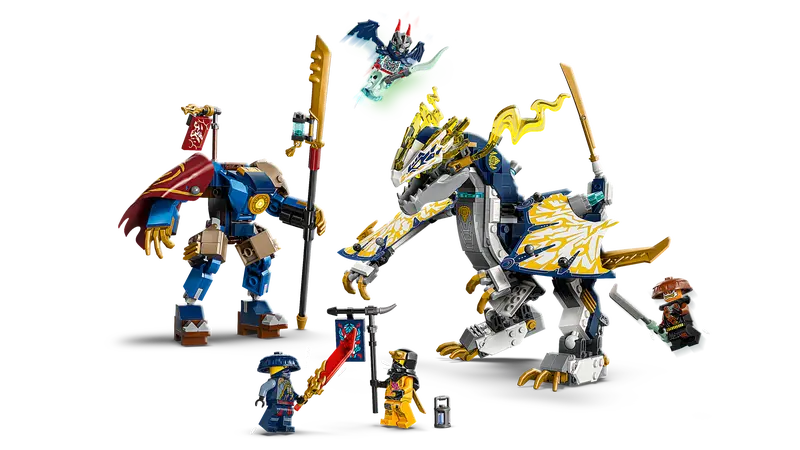 LEGO NINJAGO The Rogue Mech and Dragon Rider