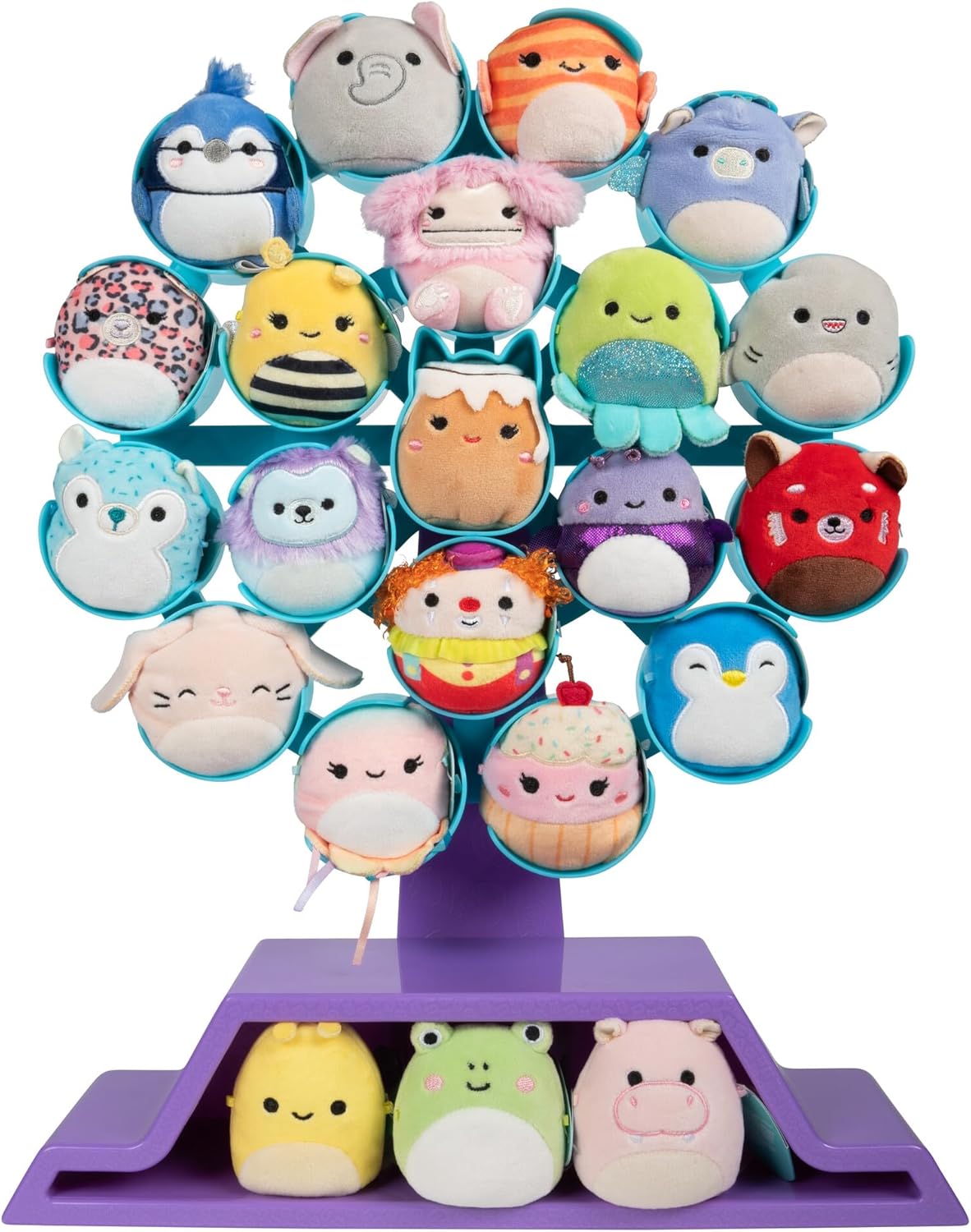 Squishmallows Micromallows Ferris Wheel Display Set - Includes 22 Micromallows .Very limited availability – only 5 sets left in stock!
