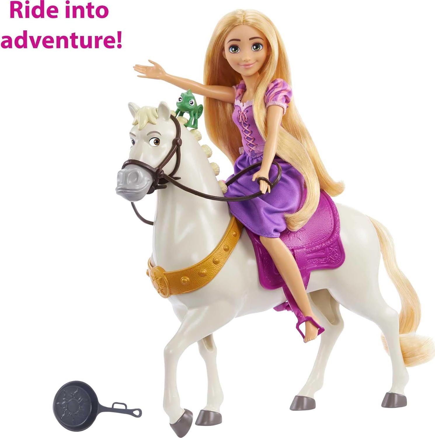 Disney Princess Rapunzel & Maximus Horse Set | Inspired by Disney’s Tangled | Ages 3+