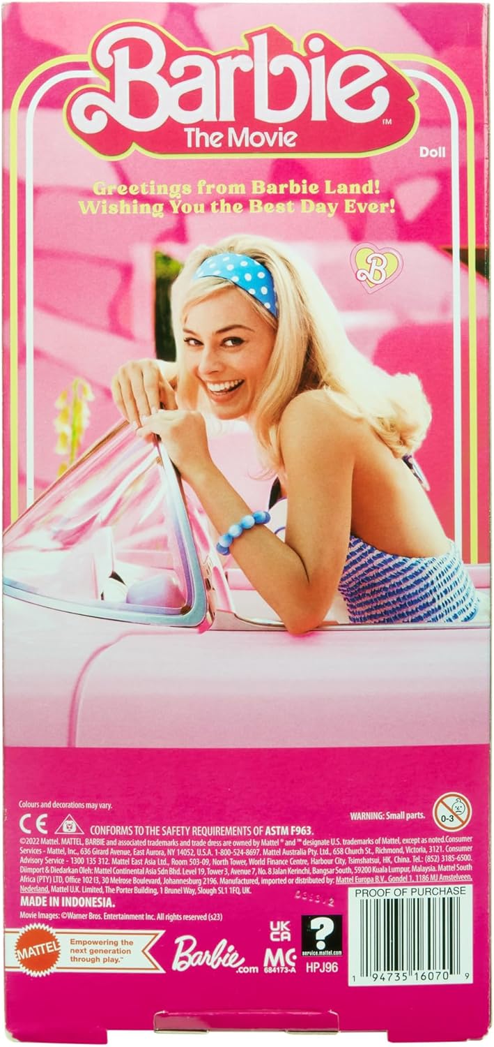 Barbie The Movie Doll Inspired by Margot Robbie’s