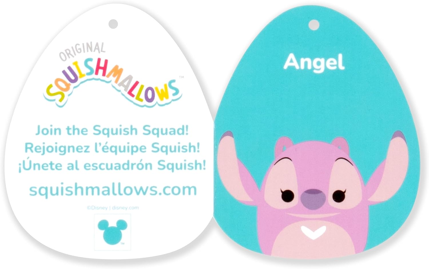 Squishmallows  Disney Angel Plush