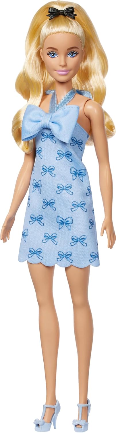 Barbie Fashionistas Doll in a Blue Halter Dress
