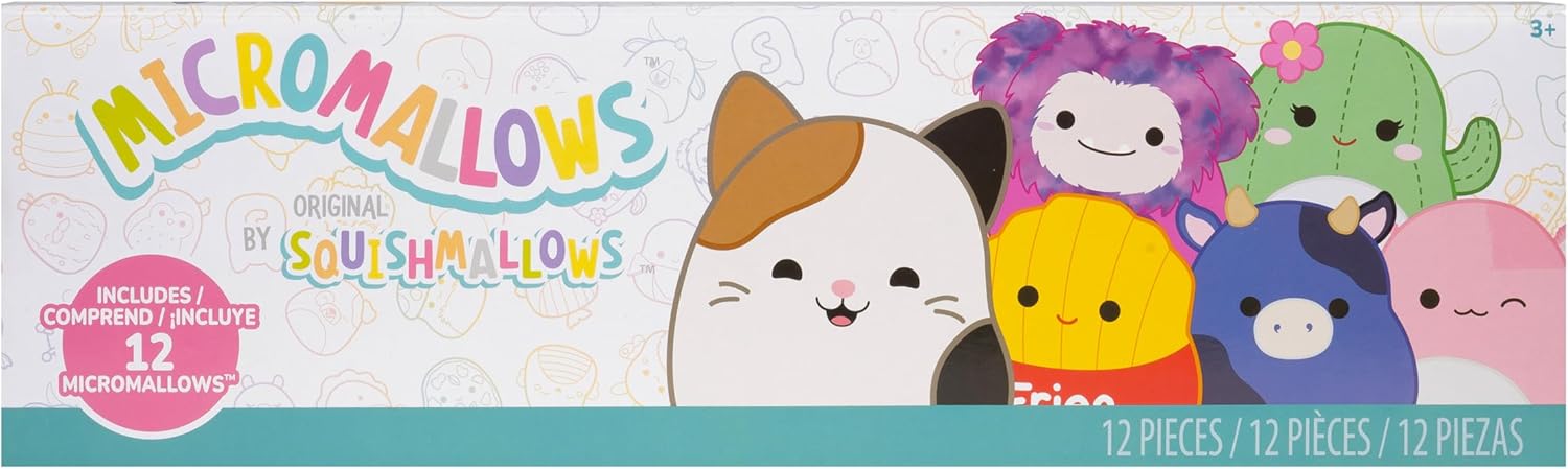 Squishmallows Micromallows Plush 12-Pack
