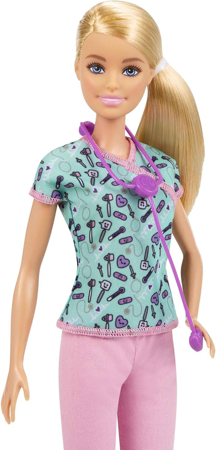 Barbie Nurse Blonde Doll