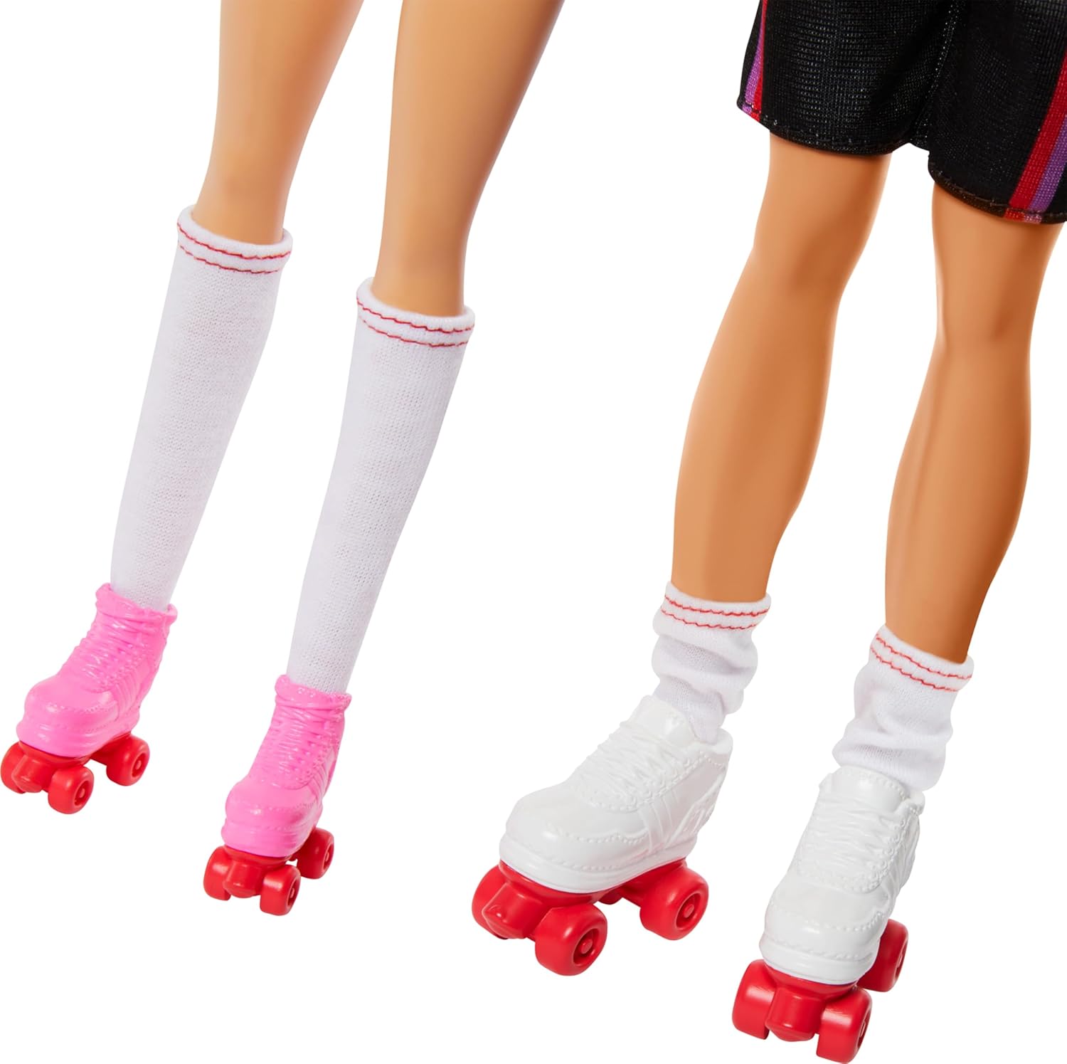 Barbie Fashionistas 2-Doll Roller-Skating Set featuring Barbie and Ken