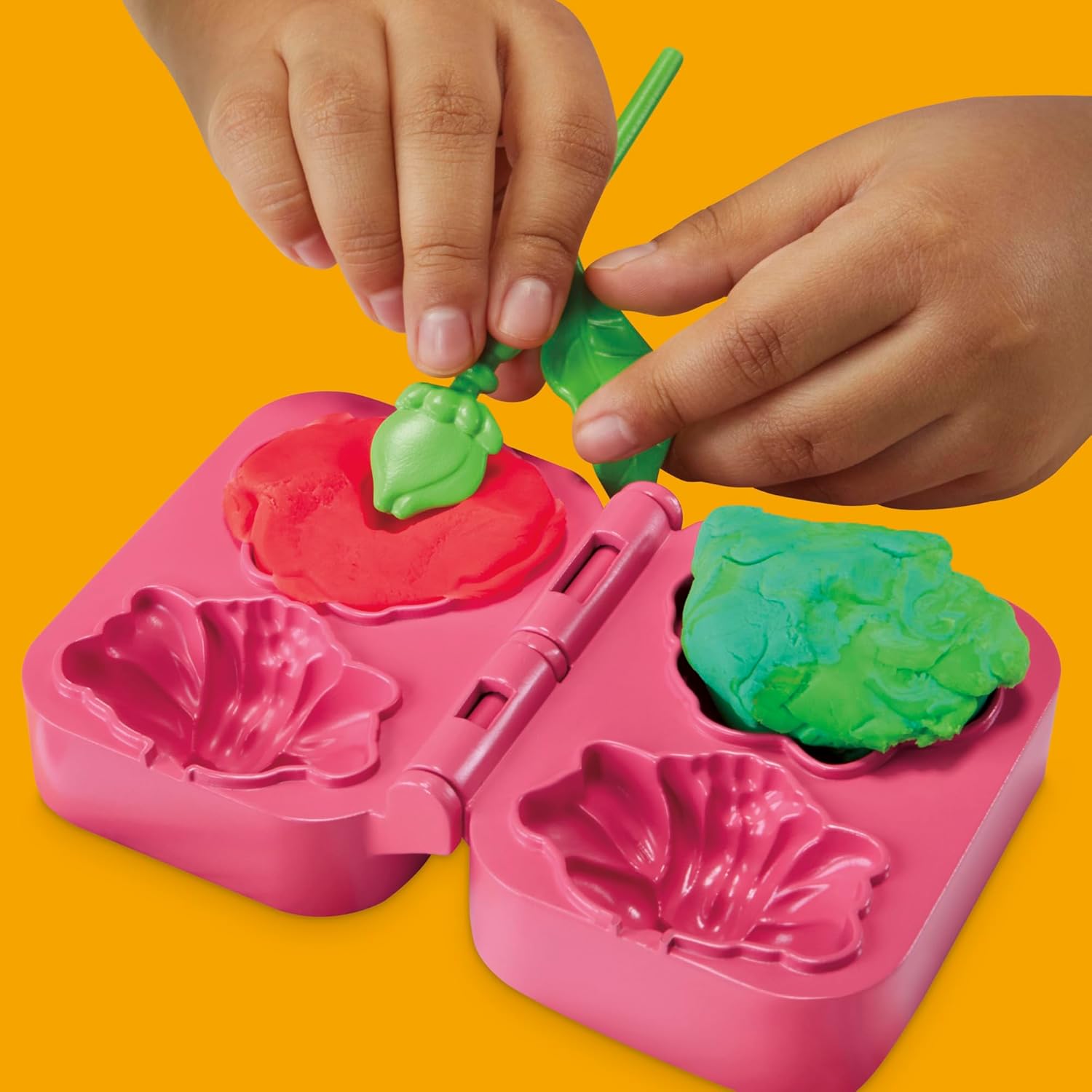 Play-Doh Blooming Flower Garden Spielset | Von der Natur inspiriertes Kunst- und Bastelspielzeug für Kinder ab 3 Jahren