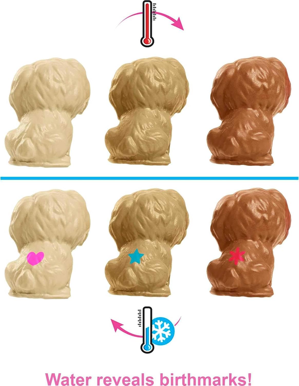 Barbie Doll & Pets – Newborn Pups