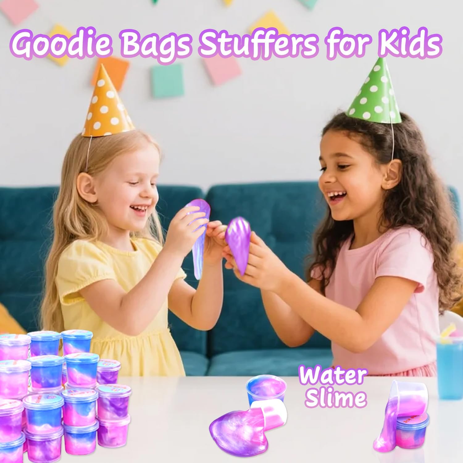 36-Pack Unicorn Galaxy Slime Kit Party Favors & Goodie Bag Fillers for Boys and Girls