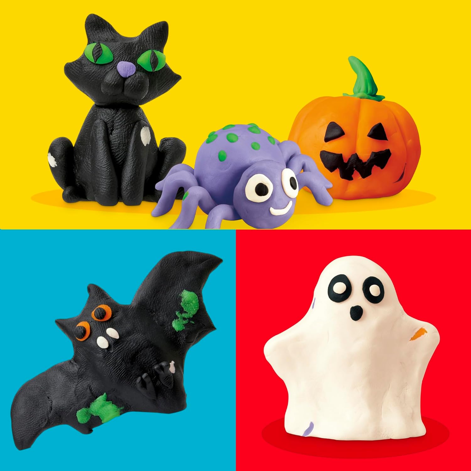Play-Doh 30 Pack Spooky Colors, Individually Wrapped 28g Sticks for Halloween, Trick or Treat -9,99