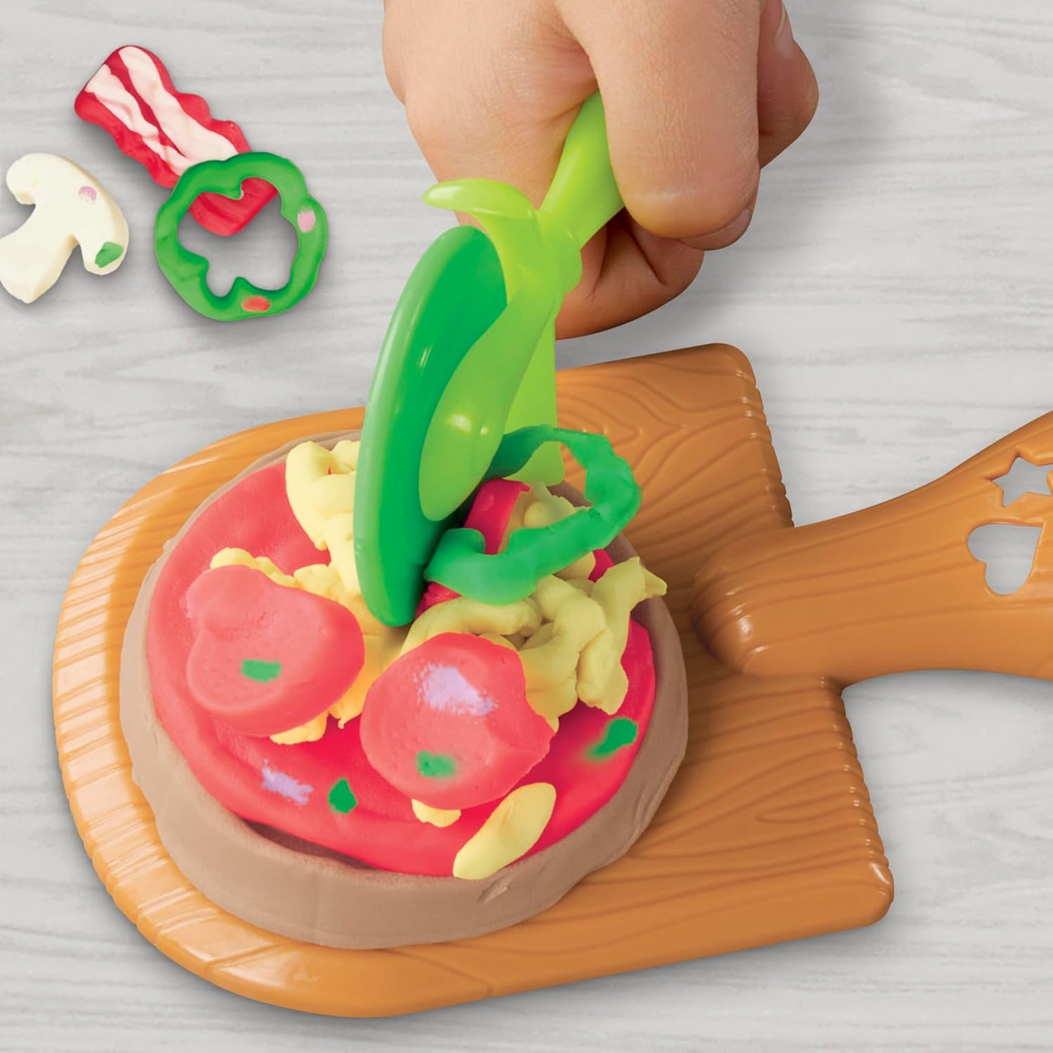 Play-Doh Kitchen Creations Pizzaofen-Spielset | Stellen Sie sich vor, Sie spielen Pizzabäcker | Kunst- und Bastelspielzeug für Kinder ab 3 Jahren