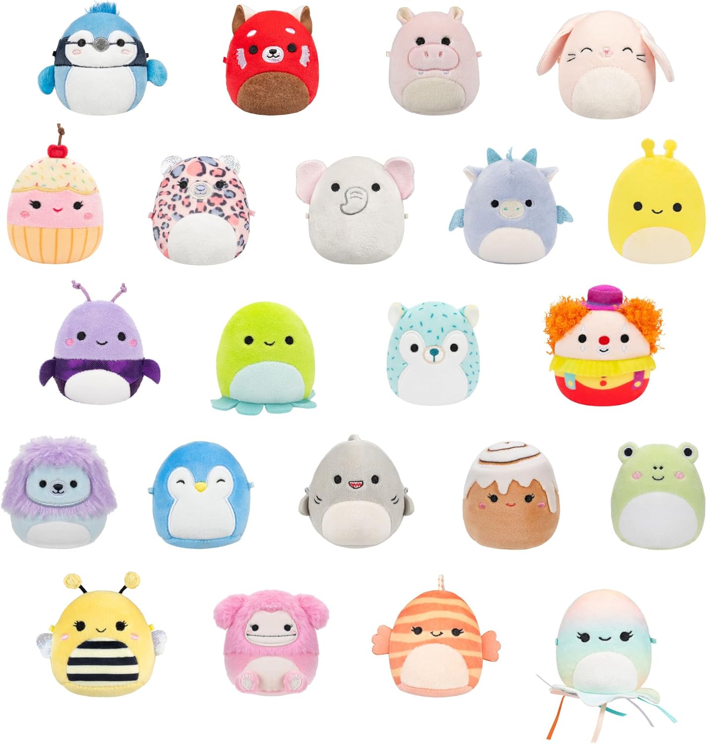 Squishmallows Micromallows Ferris Wheel Display Set - Includes 22 Micromallows .Very limited availability – only 5 sets left in stock!