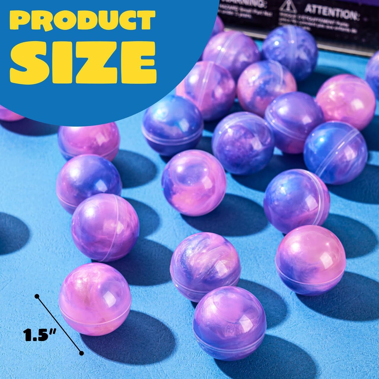JOYIN 24-Pack Galaxy Slime Balls | Stretchy, Non-Sticky, Mess-Free Party Favors | Safe, Non-Toxic Sensory Toys for Kids | Ideal for Birthdays, Holidays & Classroom Rewards