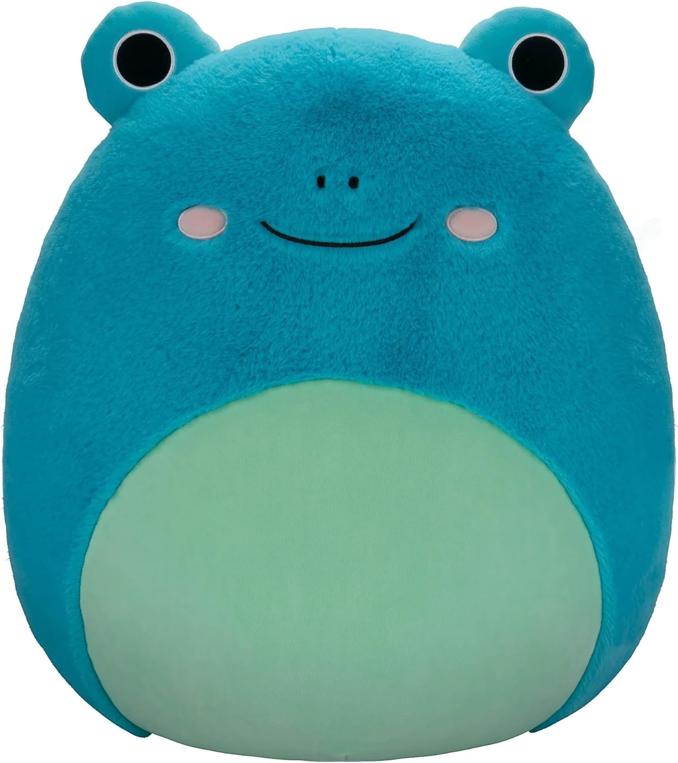 Squishmallows Fuzz-A-Mallows Ludwig Teal Frog