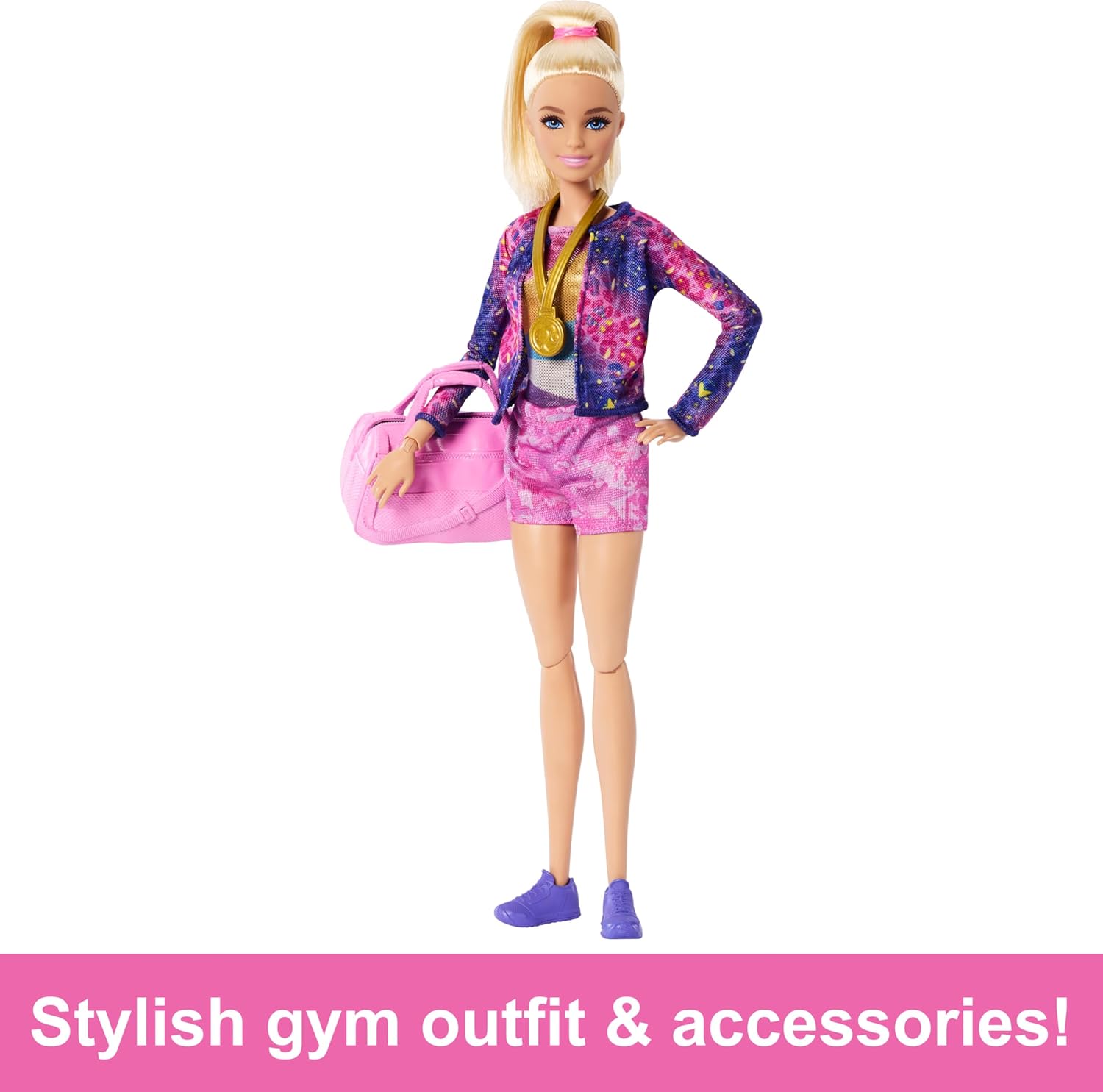 Barbie Gymnastics Doll & Accessories Playset