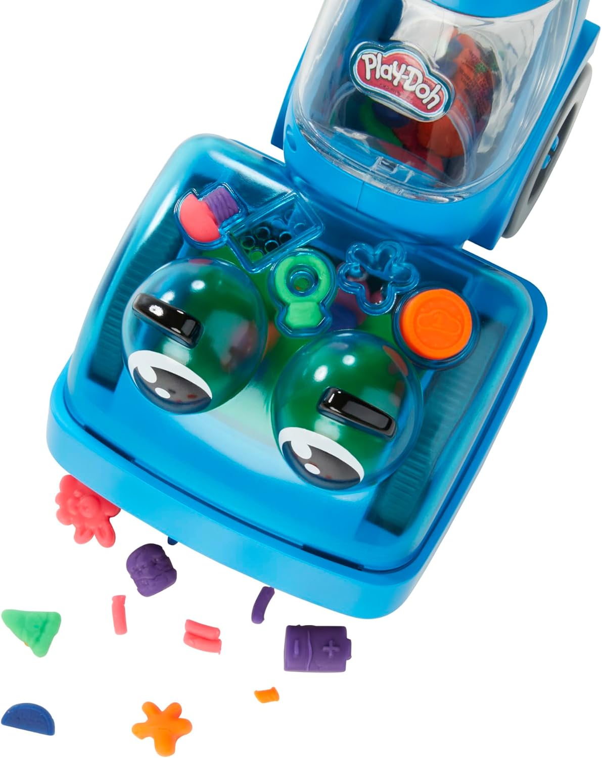 Play-Doh Zoom Zoom Staubsauger-Spielzeug | Reinigungs- und Kunstset für Kinder mit 6 Zubehörteilen und 5 Play-Doh-Farben | Ab 3 Jahren