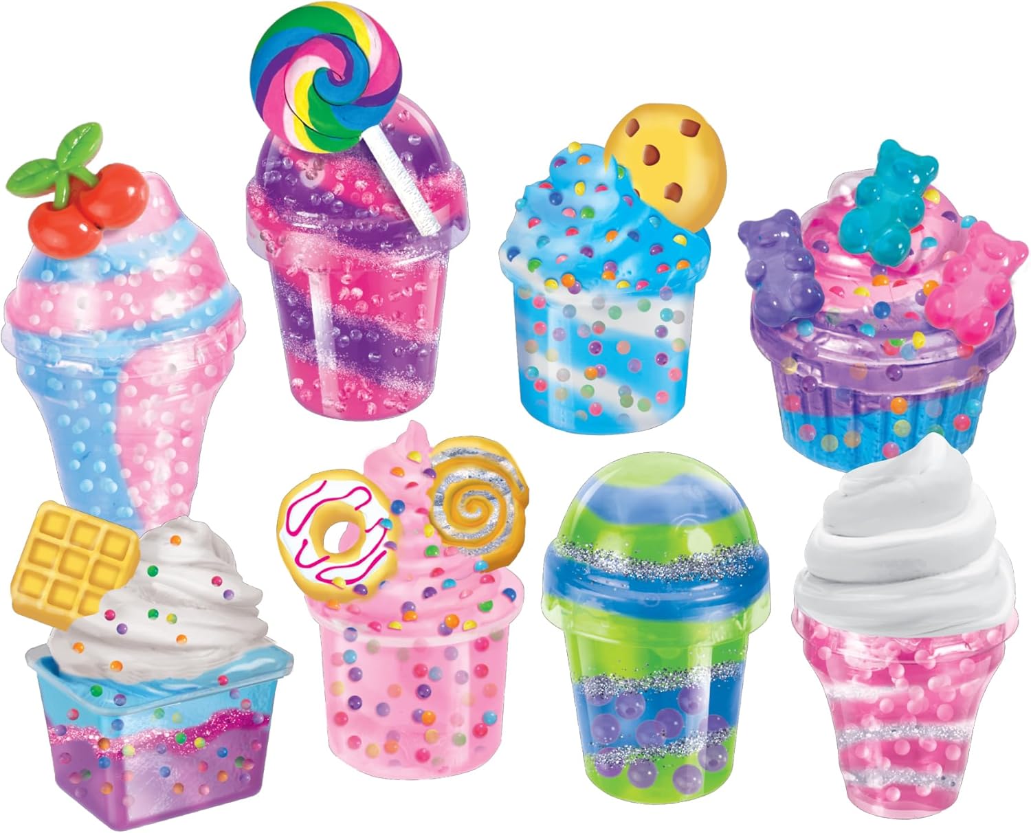 CRA-Z-Slimy Scented Slimy Creations Studio Colorful Slime Studio for Kids Ages 6+