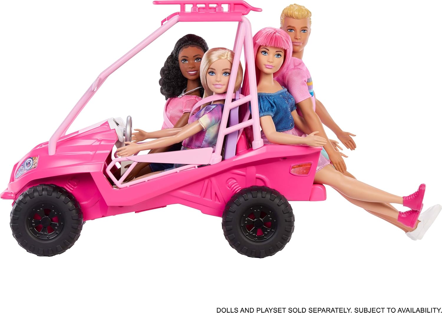 Barbie Mysteries: Beach Detectives Playset | Beach Buggy Car & 10+ Accessories | Ages 3+