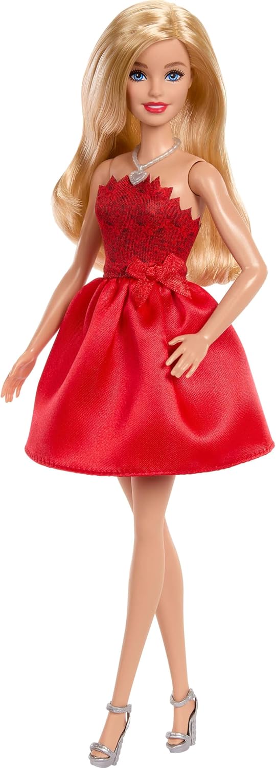 Barbie Mattel 80th Anniversary Ruby-Red Celebration Doll