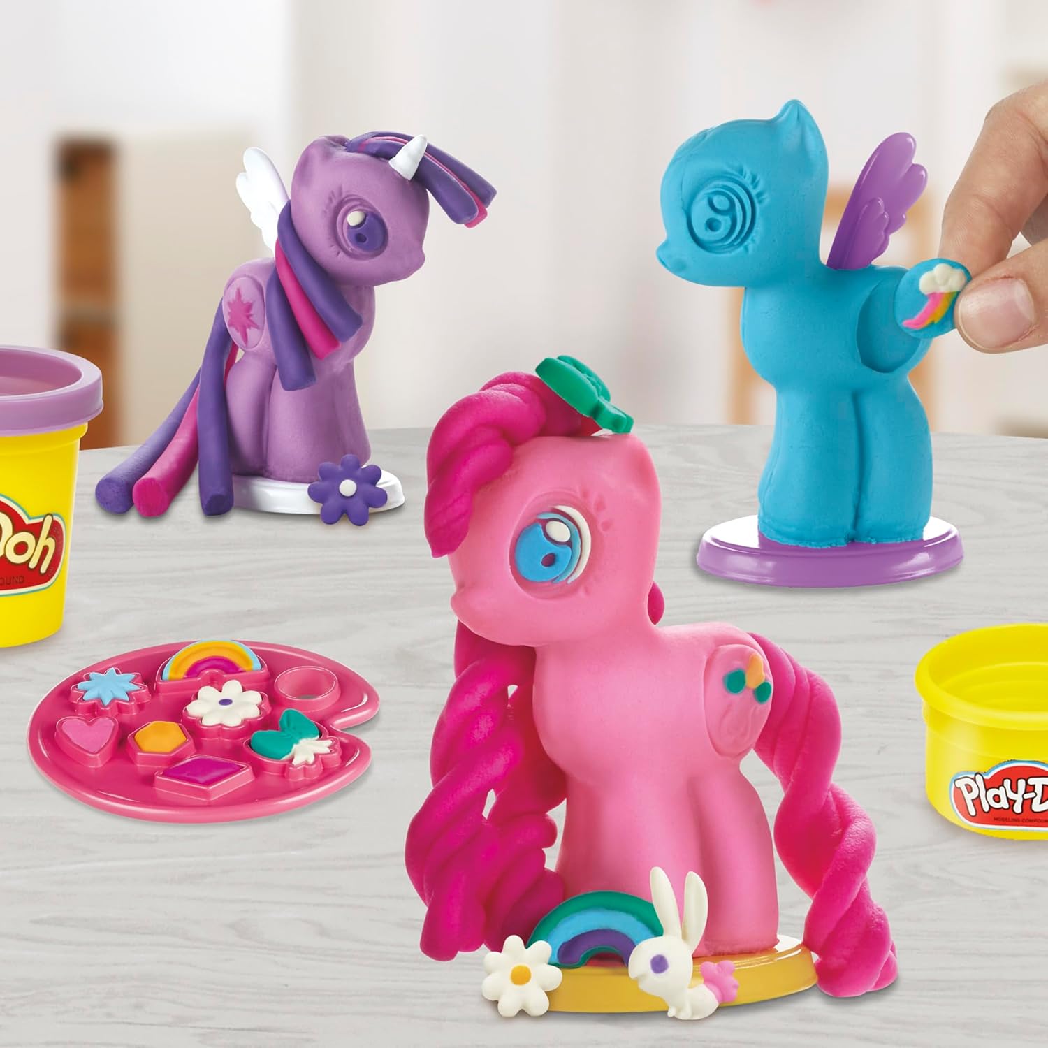 Play-Doh Make & Style Ponies Set | My Little Pony Toys & Figures | Kids Arts & Crafts Playset | Ages 3+