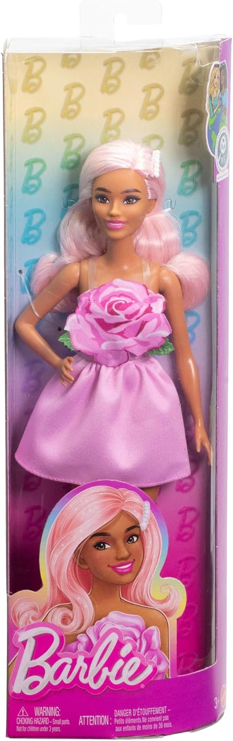 Barbie Fashionistas Doll in Strapless Pink Dress
